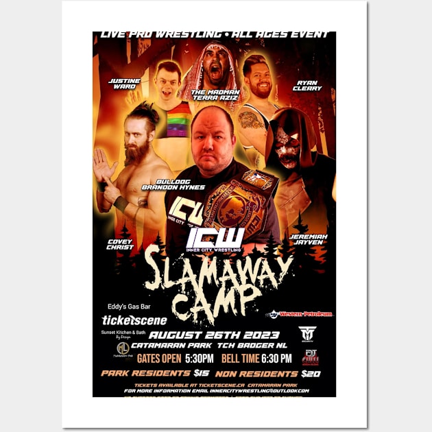 ICW "Slamaway Camp" Wall Art by Official ICW Wrestling NFLD